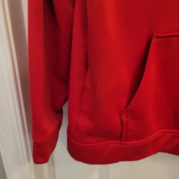 Kids Under Armour Red Hoodie Size Large - Picture 6 of 9